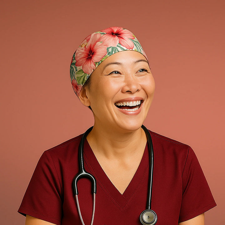 Aloha Garden Scrub Hat