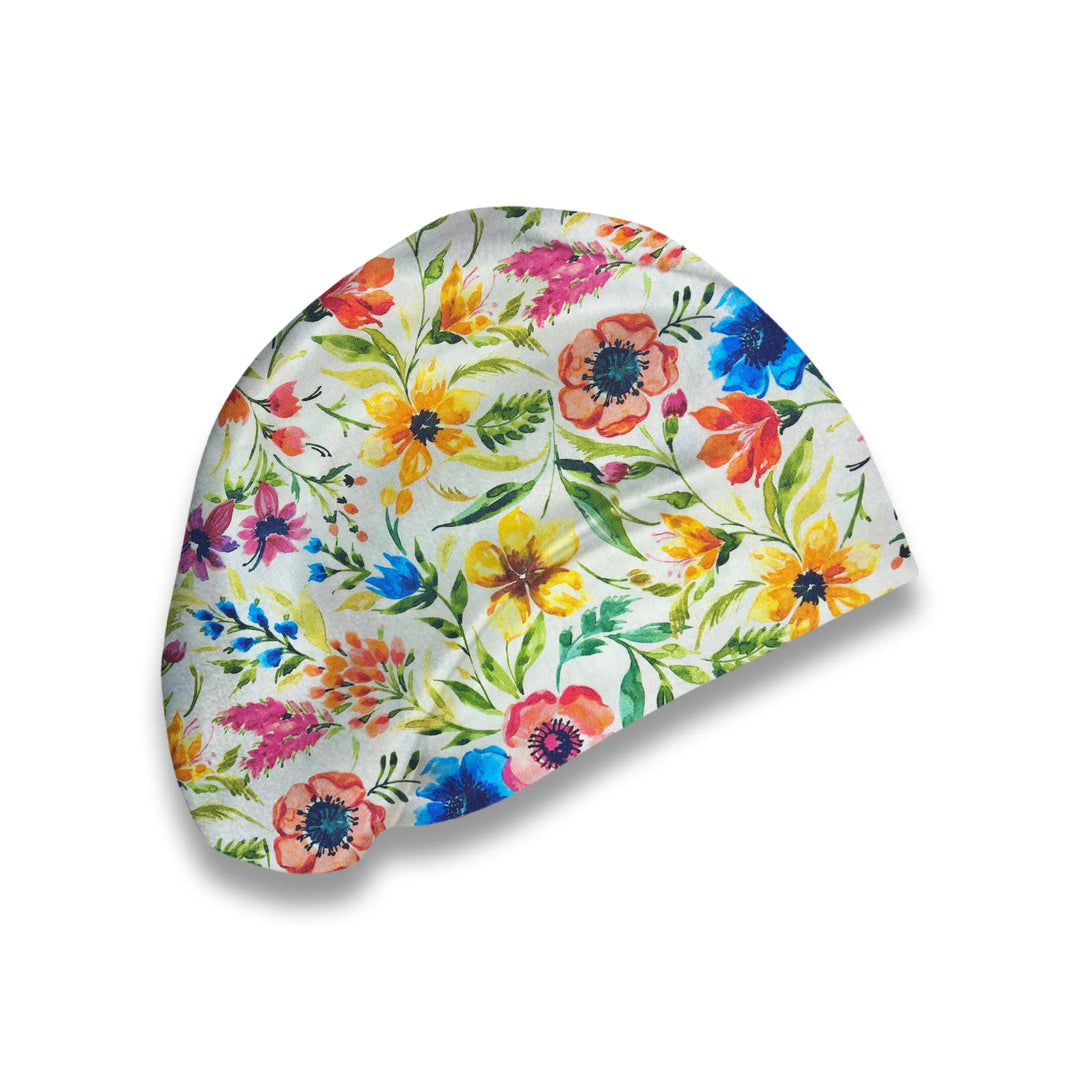 Boho Botanicals Scrub Hat