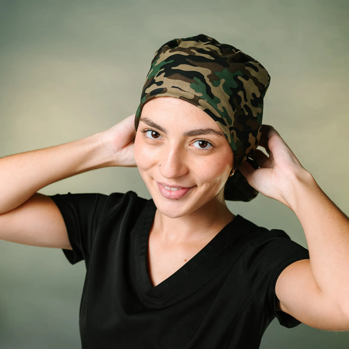 Camo Scrub Hat