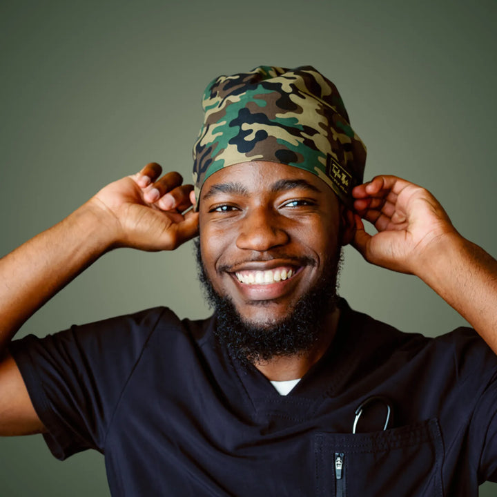 Camo Scrub Hat