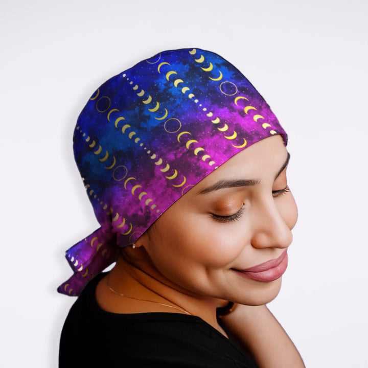 Cosmic Rhythm Scrub Hat