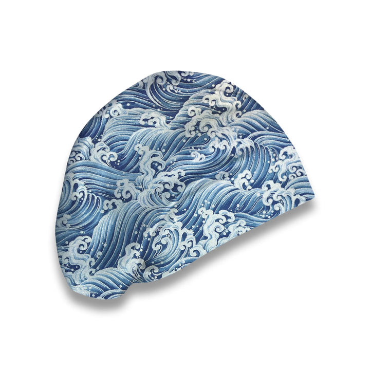 Crashing Waves Scrub Hat