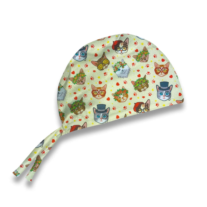 Dressed to Purr-fection Scrub Hat