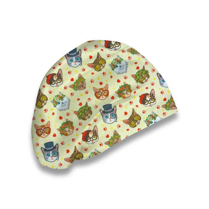 Dressed to Purr-fection Scrub Hat