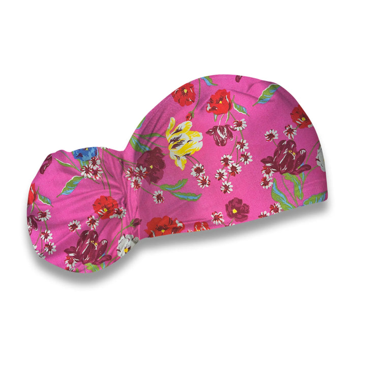 Fuchsia Fields Scrub Hat