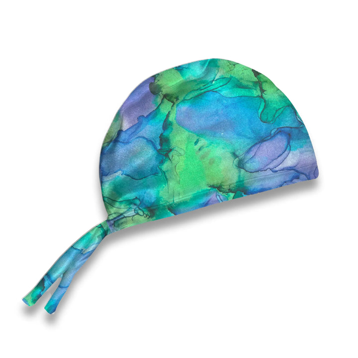 Gemstone Marble Scrub Hat