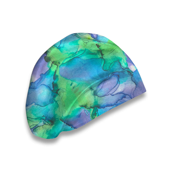 Gemstone Marble Scrub Hat