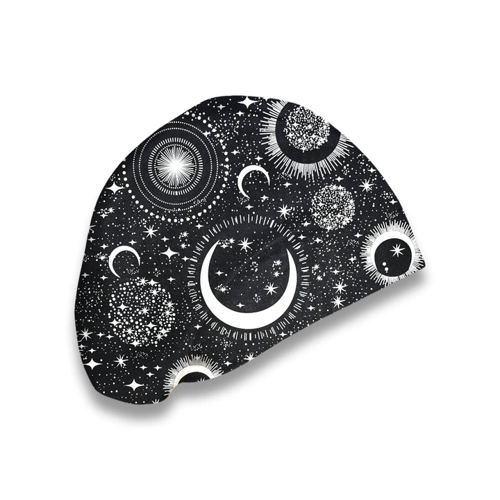 Glow in the Dark Galaxy Scrub Hat