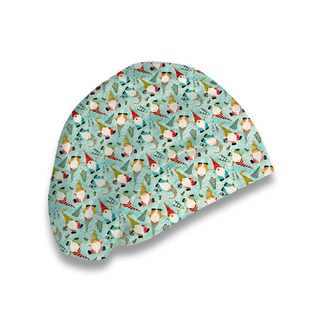 Gnome for the Holidays Scrub Hat