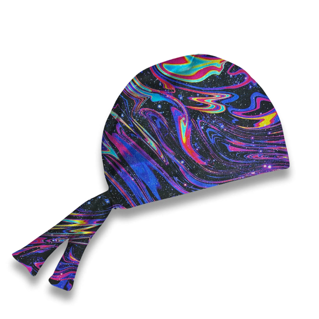 Groovy Galaxy Scrub Hat