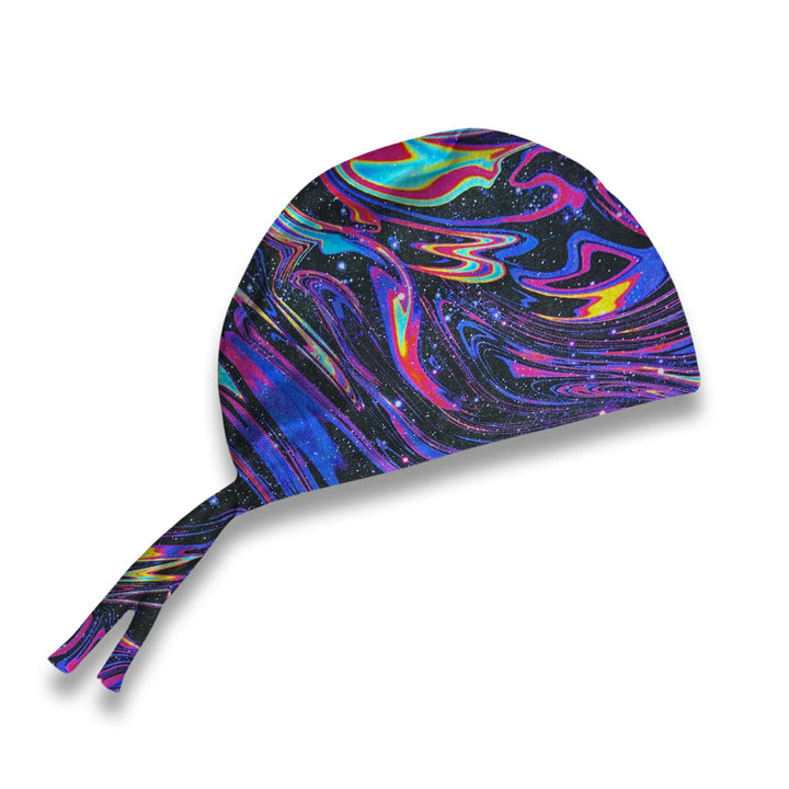 Groovy Galaxy Scrub Hat