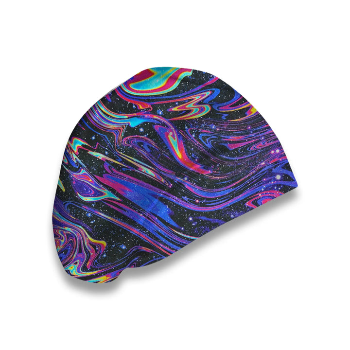 Groovy Galaxy Scrub Hat