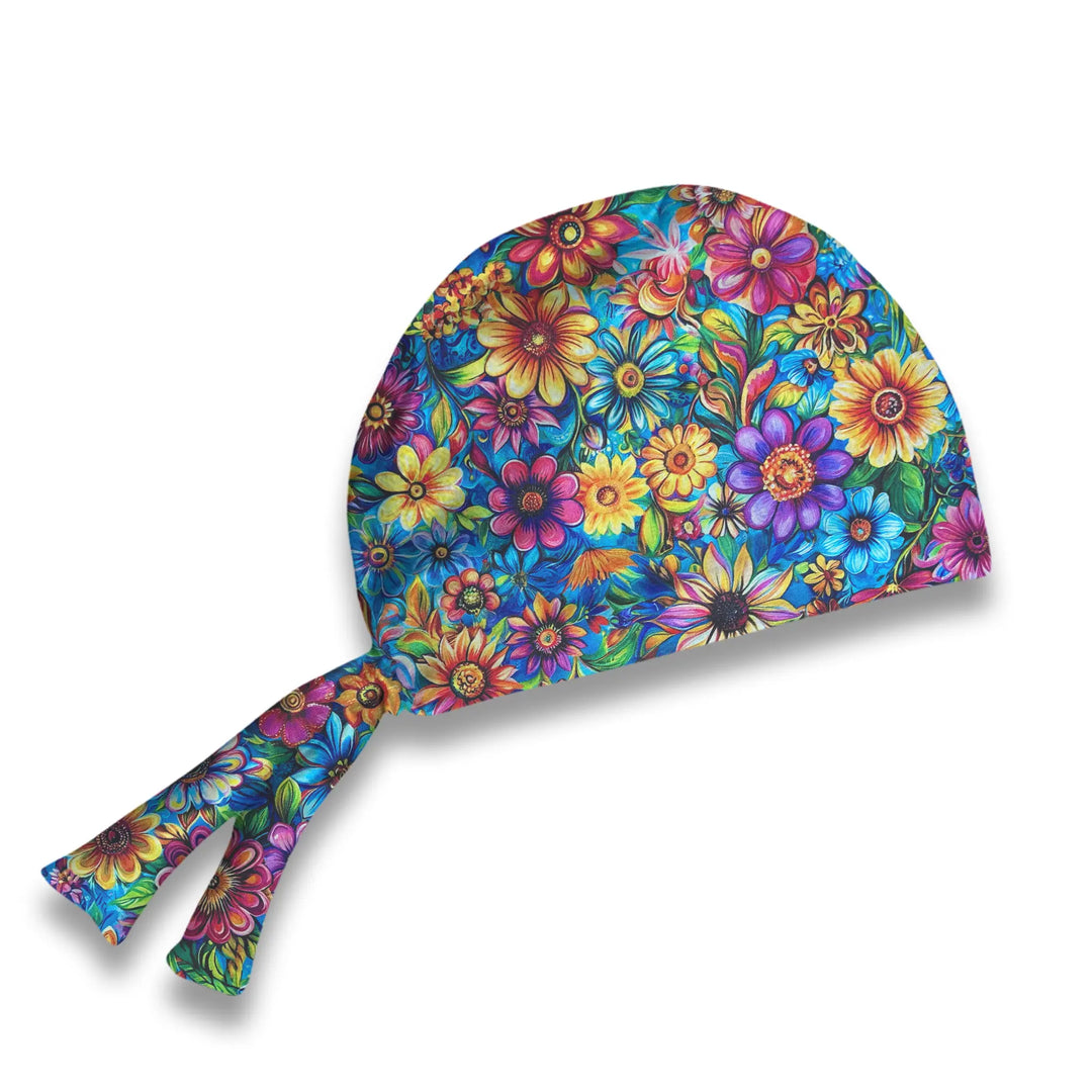 Groovy Garden Scrub Hat