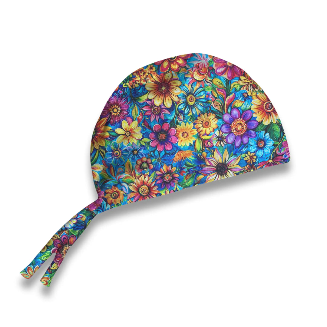 Groovy Garden Scrub Hat