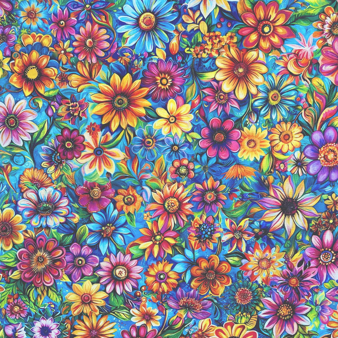 Groovy Garden Scrub Hat