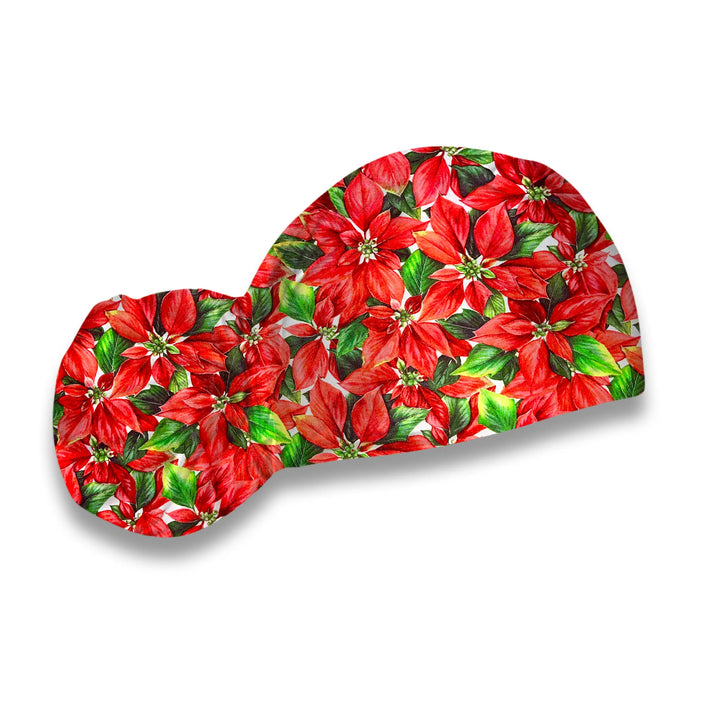 Holiday Bloom Scrub Hat
