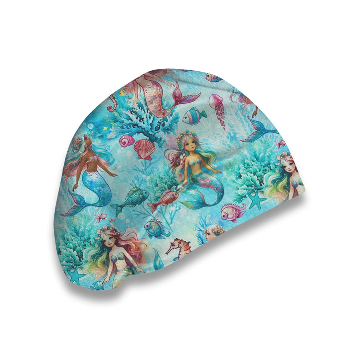Mermaid Lagoon Scrub Hat