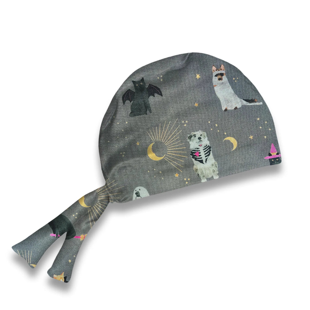 Moonlit Mischief Scrub Hat