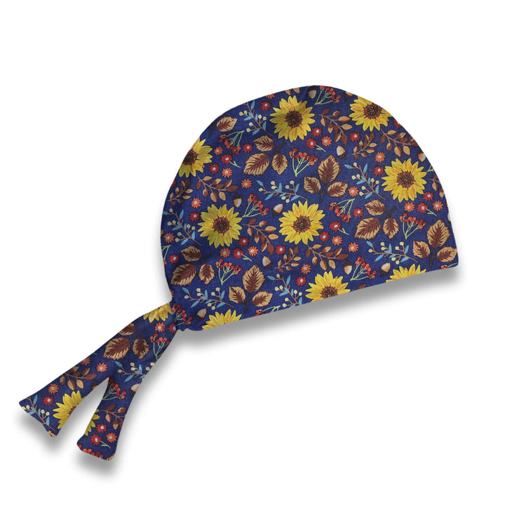 Navy Harvest Scrub Hat