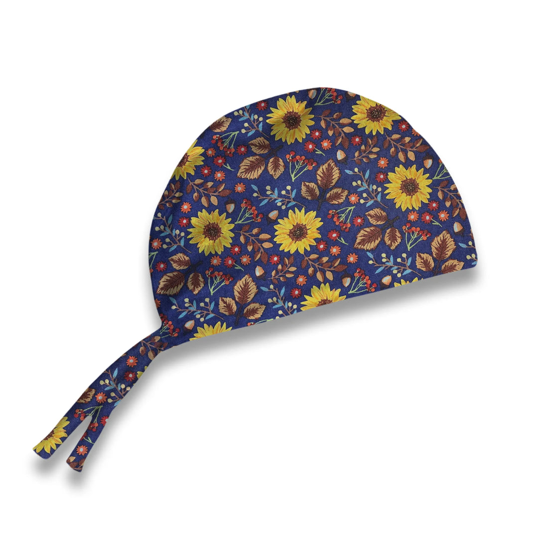 Navy Harvest Scrub Hat