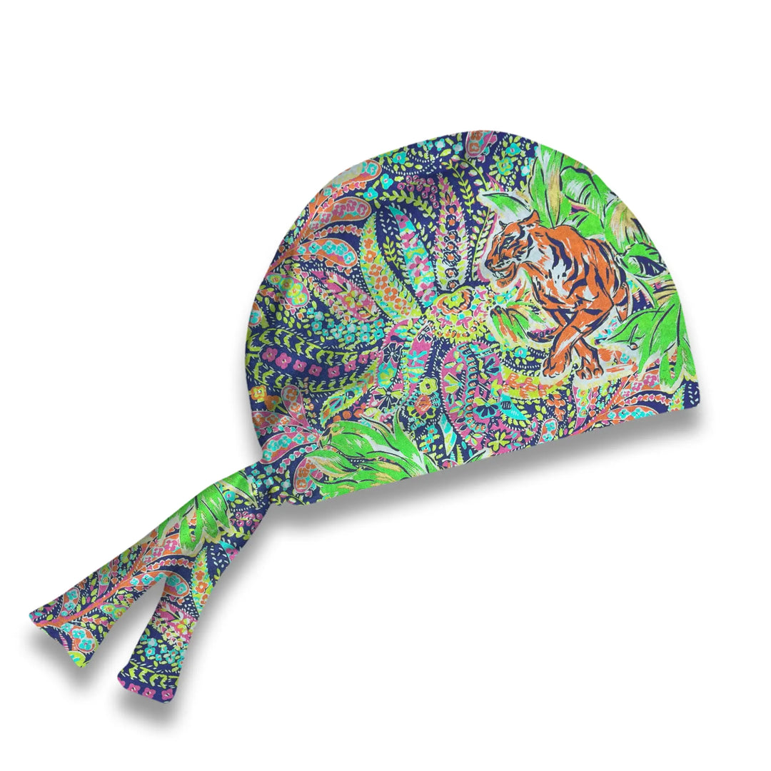Neon Safari Scrub Hat