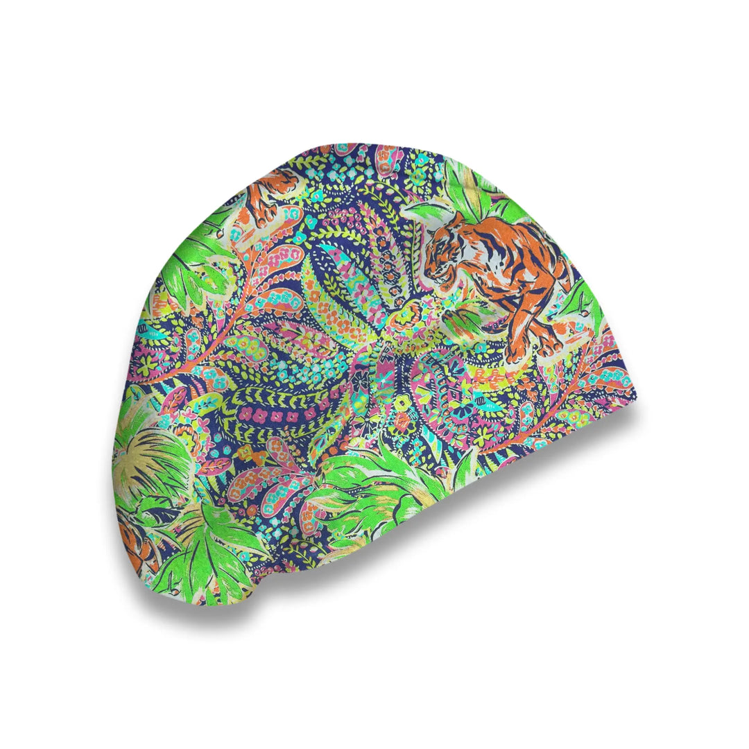 Neon Safari Scrub Hat