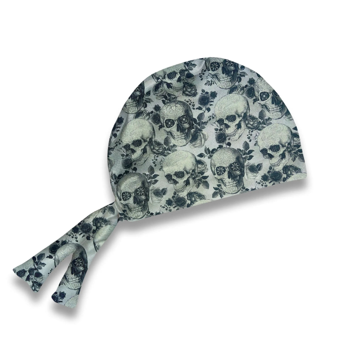 Skulls & Roses Scrub Hat