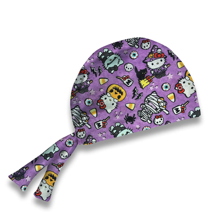 Spooky Kitty Scrub Hat