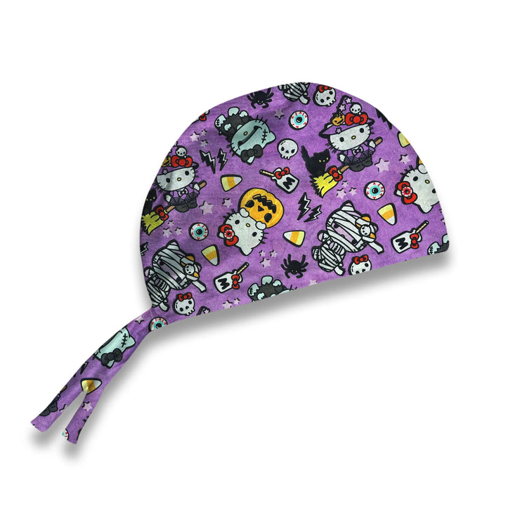 Spooky Kitty Scrub Hat