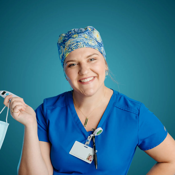 Starry Night Scrub Hat